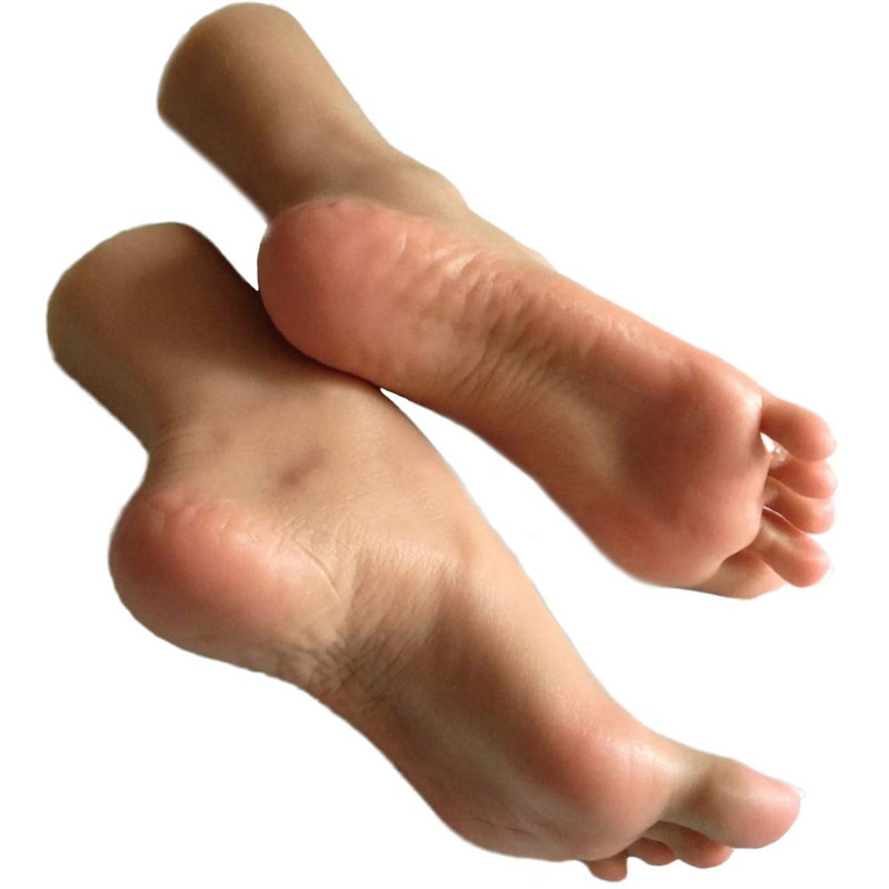 Realistic Silicone Feet Modelsilicone Female Feetlifesize Female Foot Mannequin