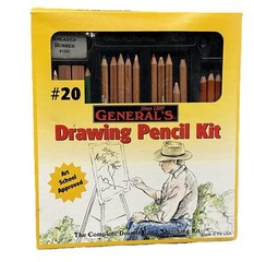 General’s – Drawing Pencil Kit #20 – The Complete Drawing & Sketching Kit