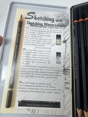 Derwent Rexel Graphic Designer 12 Medium Black Pencils Set Of 12 In Tin