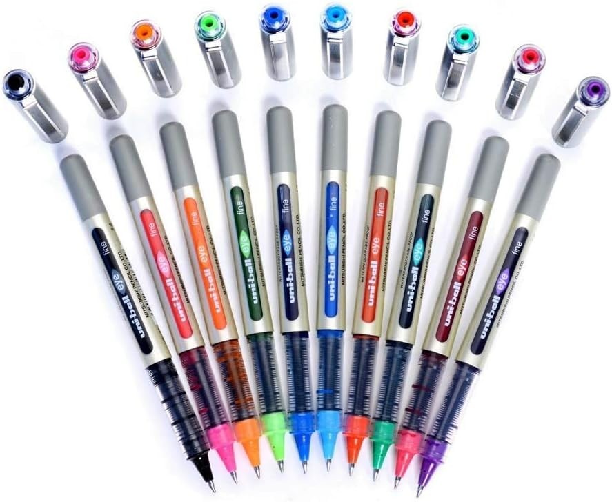 EYE UB-157 1 Count (Pack of 10), Black,Blue,Green,Orange,Violet