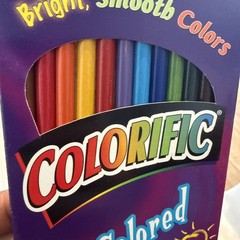 12 Sanford Colorific Colored Pencils. New In Box. Vintage Y2k Unused Bright