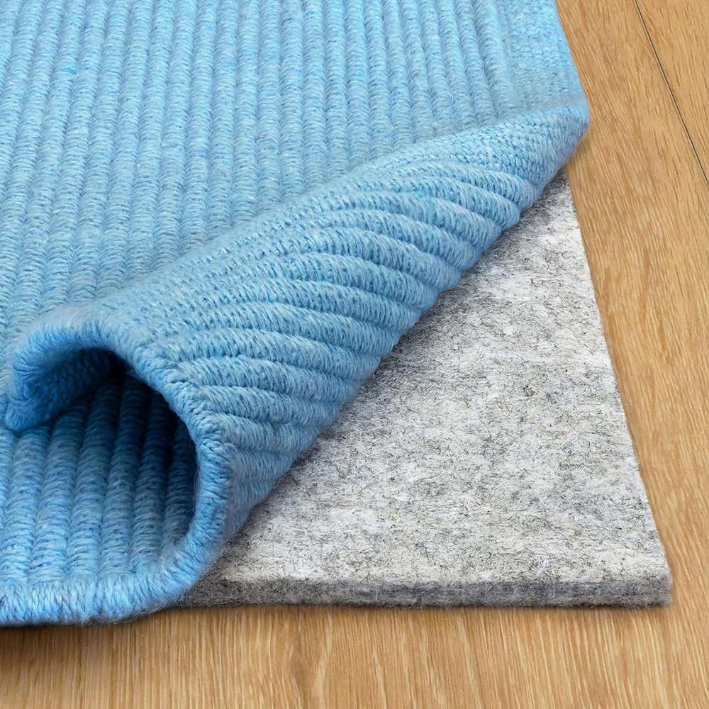 6′ Square 1/4″ Thick Felt Rug Pad – Safe for All Floors, Including Hardwoods