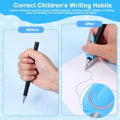 Heclia Magic Pens & Refills for Kids 48 PCS Grooved Book Magic Pens for Child…