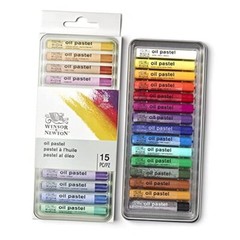 Professionals, Set of 15 1 Count (Pack of 1) Oil Pastel