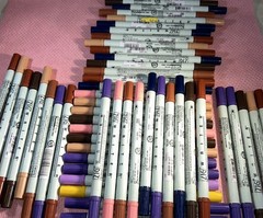 JOB LOT of 50 MIXED AUTHENTIC ZIG MEMORY SYSTEM WRITER INK PEN MS-6600 #6