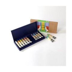Maimeri Artist Gouache Plastic Box Set – Set of 12 Colors, 20 ml tubes