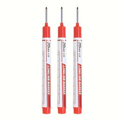 10Pcs/Set Multi-Purpose 20Mm Deep Hole Long Nib Head Marker for Metal Perforatin