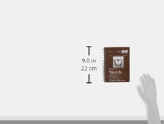 400 Series Sketch Pad, 5.5×8.5 inch, 100 Sheets – Artist Sketchbook for