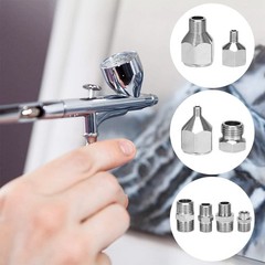 9PCS Airbrush Adapter Kit for Compressor Hose Spray Gun G1/8 G1/4 M5 Connectors