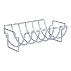 Kitchen Roasting Pan Collection Reversible Rib/Roast Rack, 15.75×9.75×5.25″