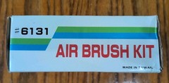 Central Pneumatic Air Brush Kit 15-50 PSI # 6131 Spray Pattern 1/4″ – 1-1/2″ O/B