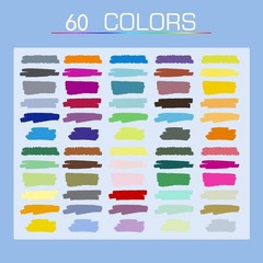 61 PCS Dual Brush Marker Pens Set DualTip Art Markers Professional Drawing