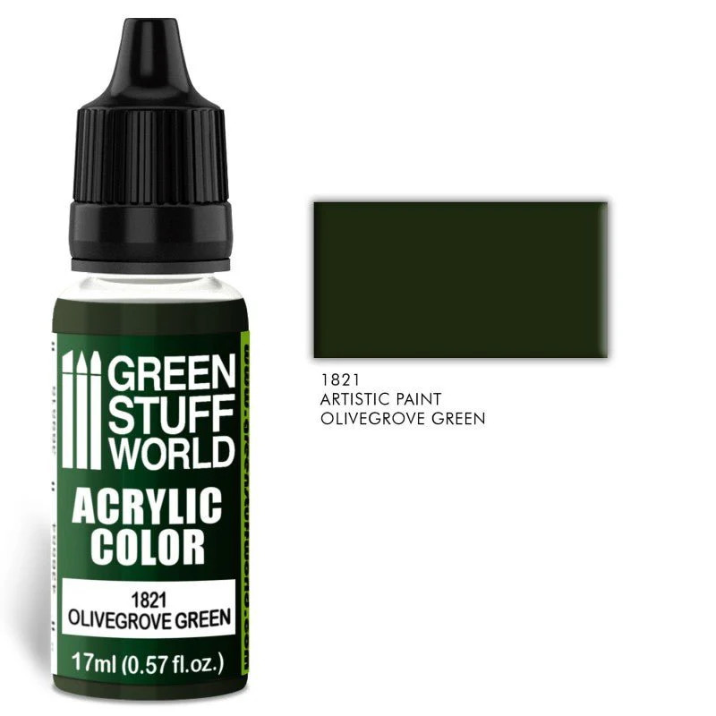 Green Stuff World – Acrylic Color Olivegrove Green 1821