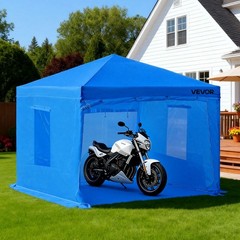 VEVOR Portable Paint Booth Tent 115.35 x 115.35 x 71.26 inch Portable Spray Tent