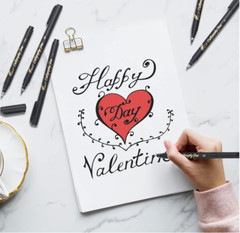 Calligraphy Pens Set, 8 Size Brush Markers for Hand Lettering and Writing
