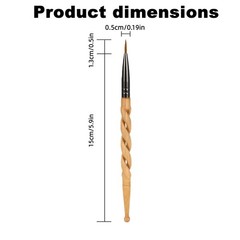 1 PC Professional Kolinsky Sable Watercolor Brush Round Paintbrush Handle
