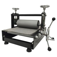 Single-Axis Intaglio Press Professional Etching Printing Machine w Feet Felt Pad