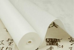 1PC Wenzhou Rice Paper Mulberry Bark Fiber Roll(46cmx25M)Painting Calligraphy