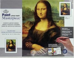 NEW Royal & Langnickel Paint Your Own Masterpiece Canvas Mona Lisa Starry Night