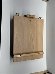 Wood Easel and storage box for drawing and Painting instruments / supplies