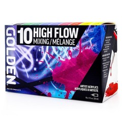 10 oz Multicolored Professional High Flow Acrylic Liquid Ink for Artists