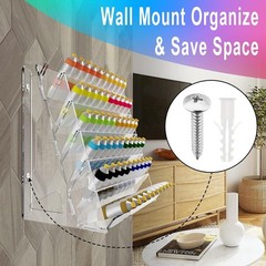 Acrylic Paint Storage Case for Bottles(2 Fl Oz), Craft Paint Storage Bottle Orga