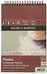 Daler Rowney Ingres Pastel Pad Assorted Colour 12″ x 9″