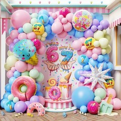 Crbozy 6 7 Pastel Rainbow Donut Kit