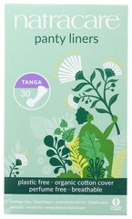 Natracare Organic and Natural Tanga Panty Liners, Thong Style, 30 Count, 3