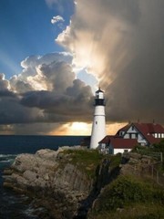 USA – DIY Paint by Number Kit Acrylic Oil Painting Home Decor – Lone Lighthouse