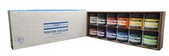 Knicker Watercolor Paint Poster Color Set of 12 Colors, 40ml PC40ML12N