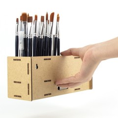PROSCALE Paint Brush holder. Large Capacity Paint brush organizer and Art Sup…