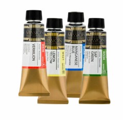 Mijello Mission Gold Watercolor 126 Individual Colors in 15ml Tube – New Release