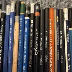 Art Pencil And Eraser Drawing Sketching Lot