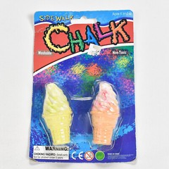 Sidewalk Ice Cream Cone Chalk 2 per pack New Old Stock 2011