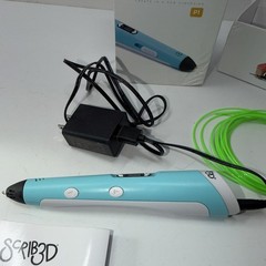 Scrib3D P1 3D Printing Pen + Color Filaments + Guide in Box W/Charger