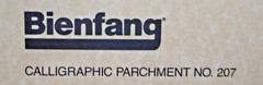 Bienfang Calligraphic Parchment Paper 8.5″ x 11″ Standard Weight 50 Sheets