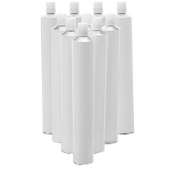 10 Pcs Aluminum Air Pipe Refillable Painting Accessories Empty Art Containers