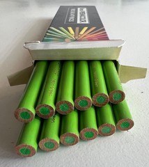 Vintage Berol Prismacolor PC 1039 Neon Green – Box of 12 – Unused
