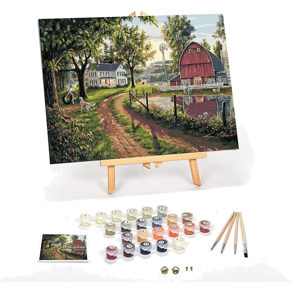 Beginner to Advanced DIY Paint by Numbers – Art Deco Style