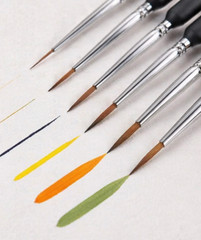 Precision Artist Brush Set, Fine Tip Acrylic Watercolor Nail Art Painting