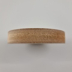 18mm Wooden MDF Circle Square Top Edge 10cm(100mm) Disk Blank Craft Shape