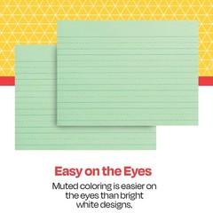Green Newsprint Practice Paper 1 Inch Rule 12×9 Inch 500 Sheets