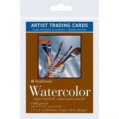 Strathmore (105-904 400 Series Watercolor Artist 10 Count (Pack of 1), White