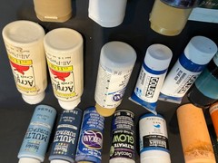 Acrylic Paint LOT ( 24 ) All Viable/ Ready to Use / Large variety of Colors