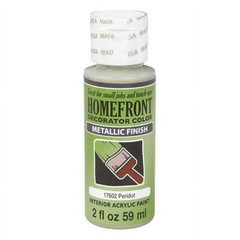 4x Plaid 17602 Peridot Homefront Decorator Color Interior Acrylic Paint 2 fl oz