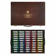 Mungyo Gallery Handmade Soft Pastel Wood Box Set of 100 – Assorted Colors