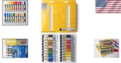Galeria Acrylic Paint Set – 20 Colors, 12ml Tubes