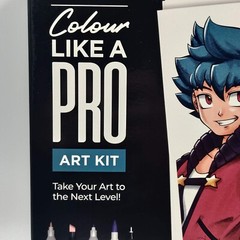 Spectrum Noir Like a Pro Art Kit Manga & Comic Heroes 24pc Set Art by Nicola Yau