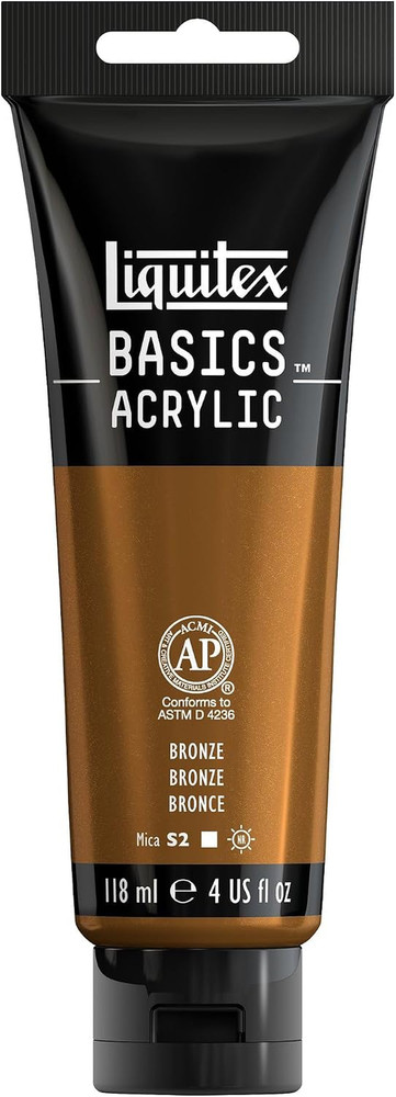 BASICS Acrylic Paint, 118Ml (4-Oz) Tube, Titanium White
